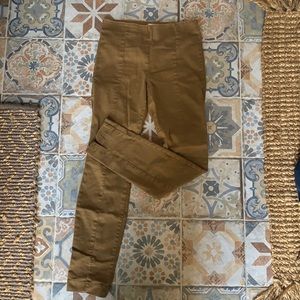 H&M Camel Colored Stretch Dress Pants